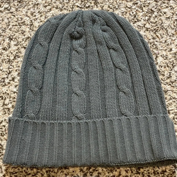 Penshoppe All the Cool Folks Grey Knit Beanie Hat - Picture 4 of 5
